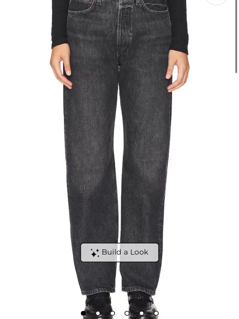agolde kelly high rise straight jeans